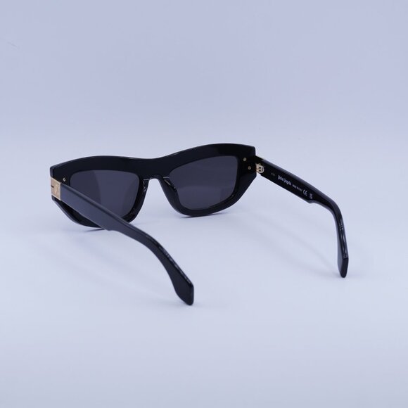 Palm Angels PERI10E CLAIRE 1007 Sunglasses Black Cat Eye Frame, Dark Grey Lenses - Picture 5 of 9